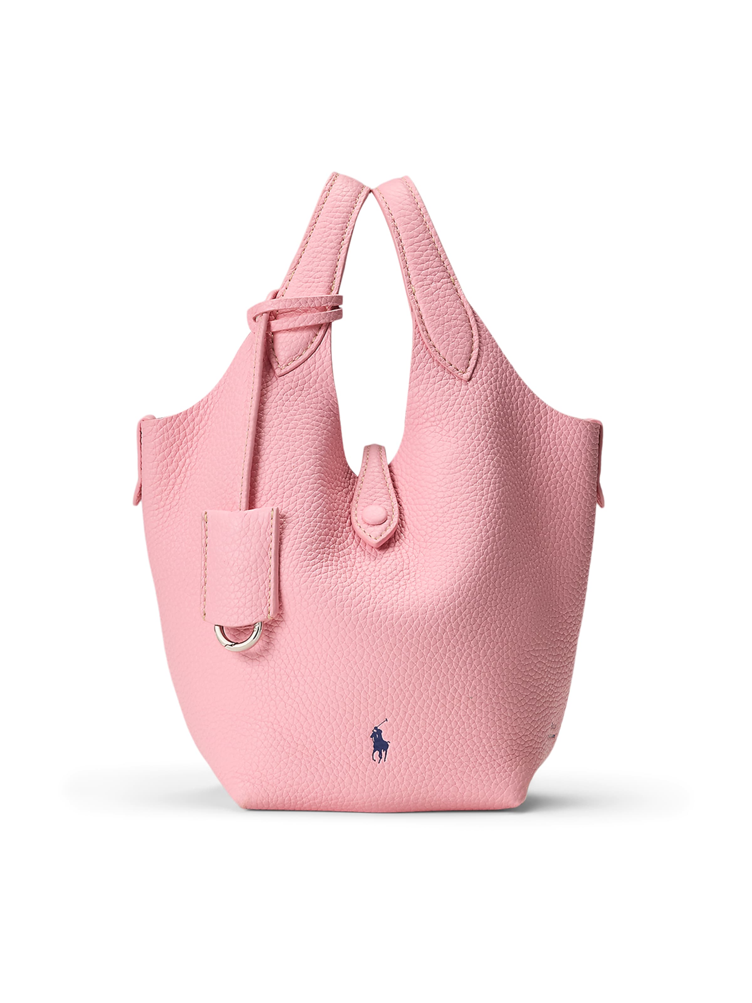 Borsa a mano di Polo Ralph Lauren in rosa: frontale