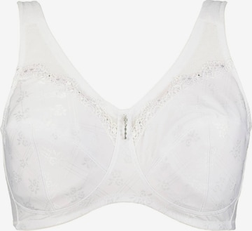 Invisible Soutien-gorge Ulla Popken en blanc : devant