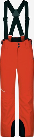 ZIENER Workout Pants 'ARISU' in Red: front