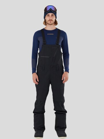 Fundango Regular Skihose 'Benton 3L Bib' in Schwarz: Vorderseite