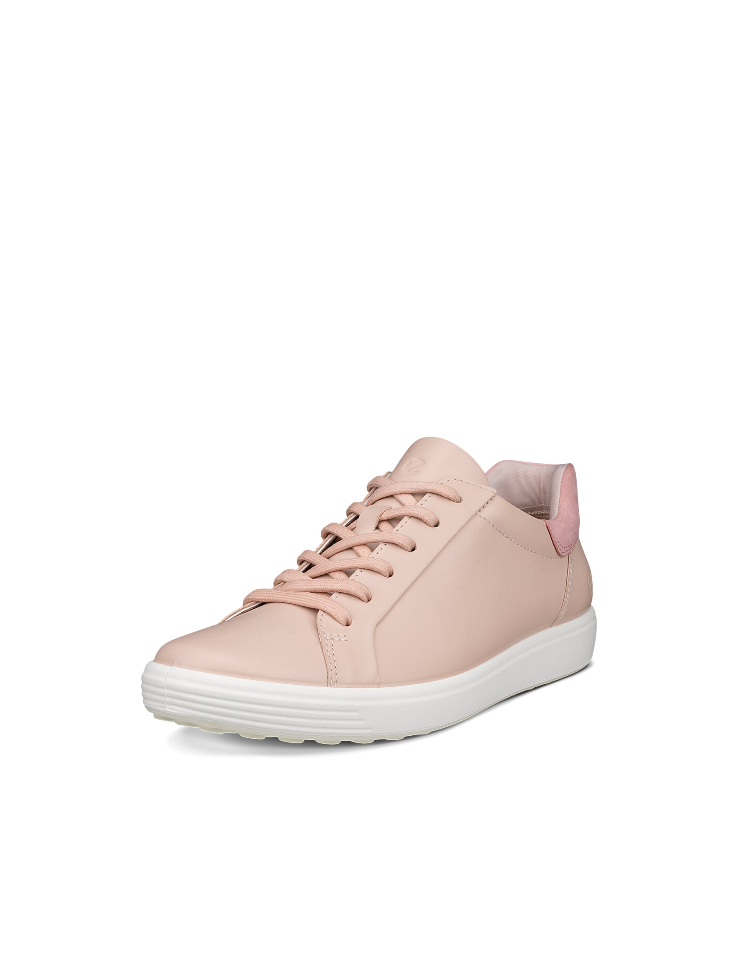 ECCO Platform trainers 'Soft 7' in Pink: front