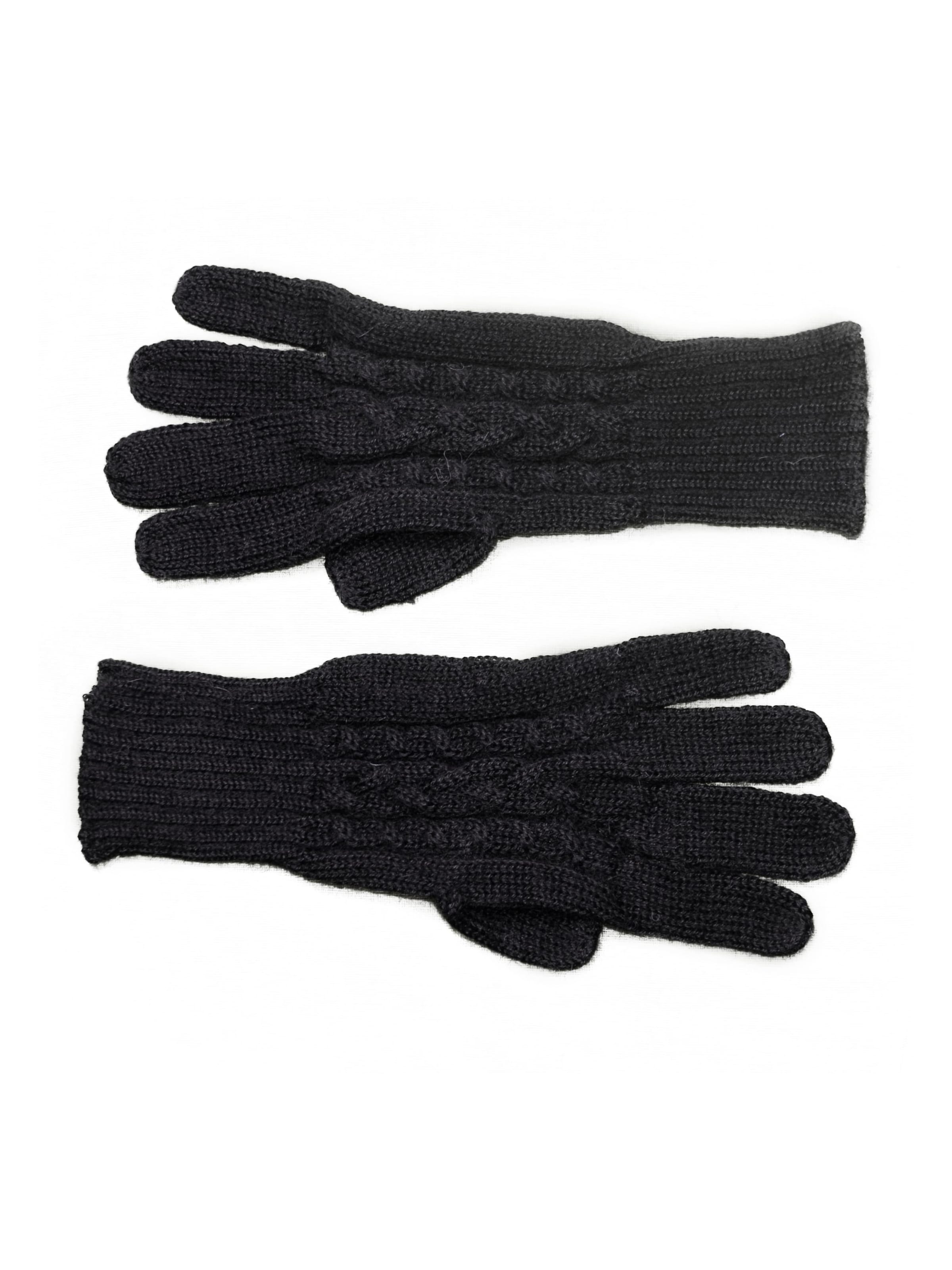 Posh Gear Fingerhandschuhe 'Guantibrada'‌‌‌‌‌‌ in Schwarz