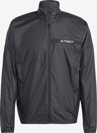 ADIDAS TERREX Outdoorjacka 'Multi' i ljusgrå / svart, Produktvy