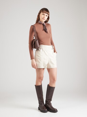 IRO regular Bukser i beige