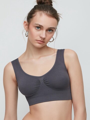 C&City Bustier BH in Grijs: voorkant