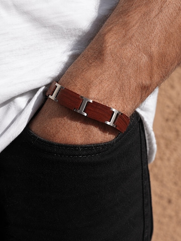 Holzwerk - Pulsera 'FENNSEE' en marrón: frente