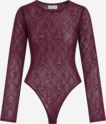 EDITED - Camisa body 'Janiya' em roxo: frente