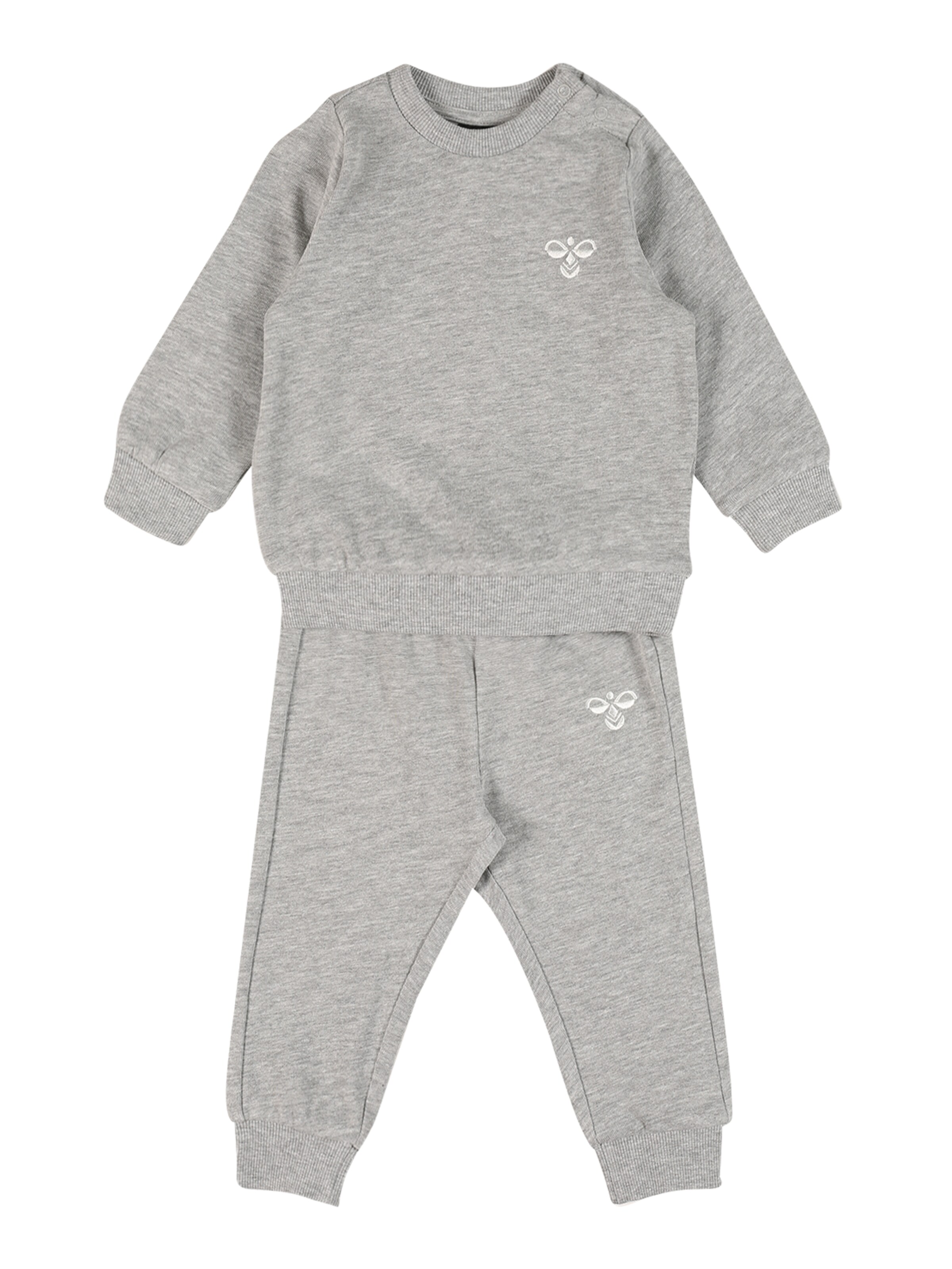 Hummel Joggingdragt 'Santo' i grå: forside