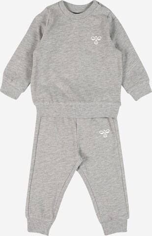 Hummel - Ropa para correr 'Santo' en gris: frente