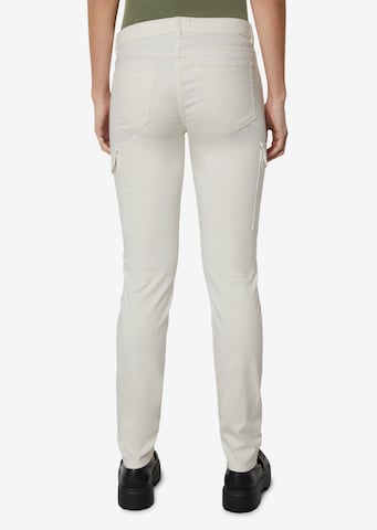 Marc O'Polo Slim fit Pants 'LULEA' in White