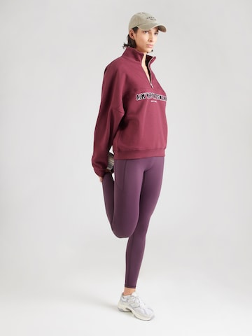 Aim'n Sports sweatshirt 'Varsity' in Red