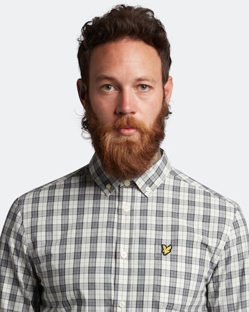 Lyle & Scott Regular fit Πουκάμισο σε γκρι