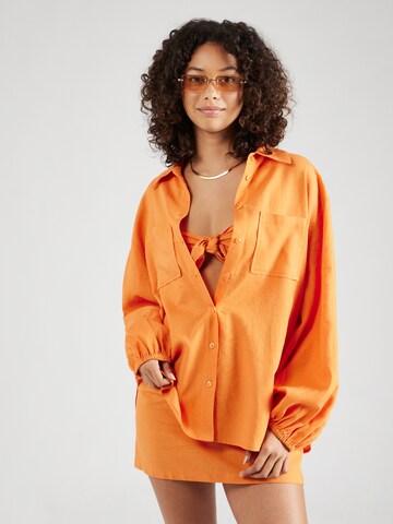 MYLAVIE Blouse in Oranje: voorkant