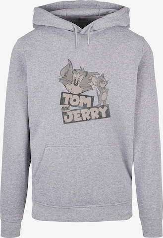 Sweat-shirt 'Tom and Jerry - Cartoon' ABSOLUTE CULT en gris : devant