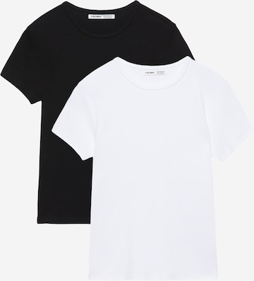 Pull&BearMajica 'Short' - crna boja: prednji dio