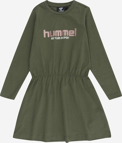 Hummel Рокля 'FREYA' в тъмнозелено / розе / бяло, Преглед на продукта