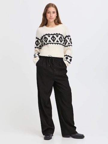ICHI - regular Pantalón 'IHECALA' en negro