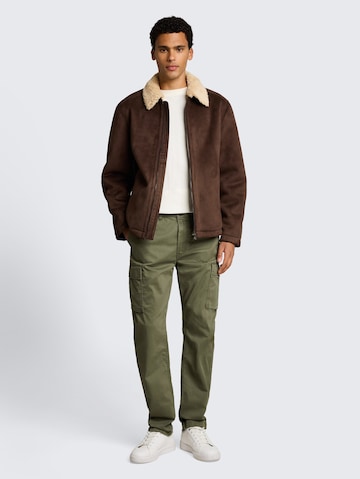 TOM TAILOR DENIM Regular Cargobroek in Groen