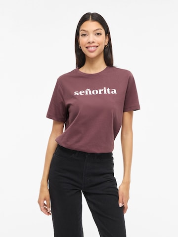 VILA Shirts 'VISYBIL' i lilla: forside