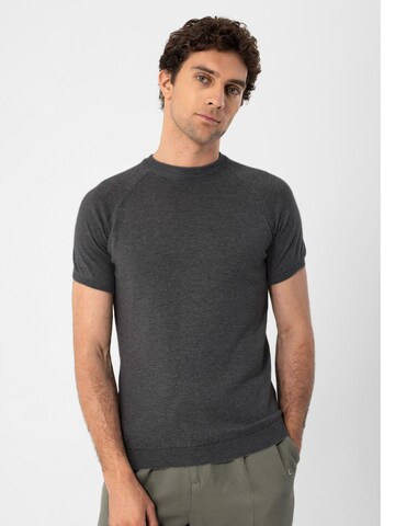 T-Shirt Antioch en gris : devant