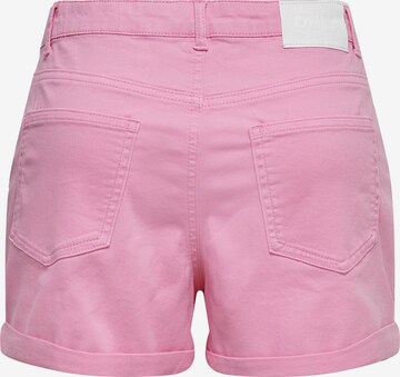 ONLY Regular Jeans 'PHINE' in Roze