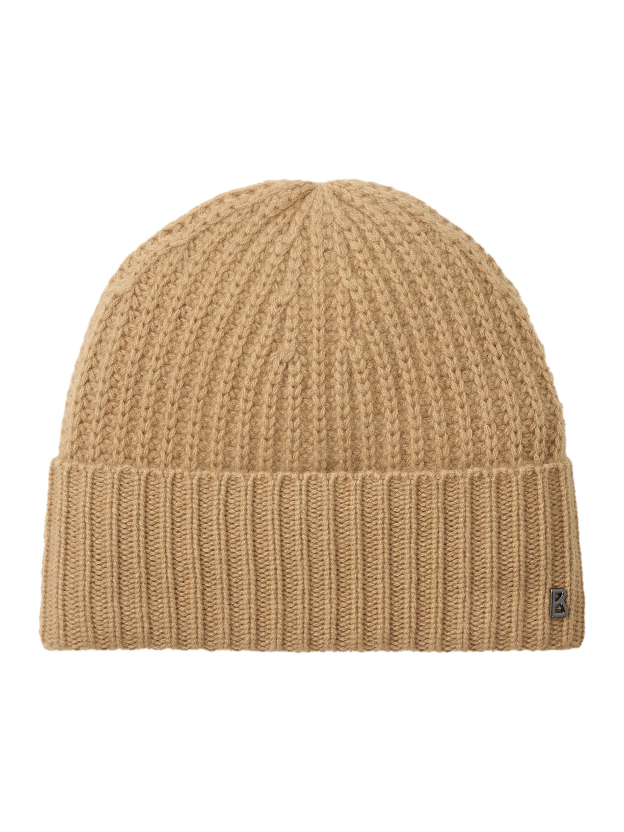 BOGNER Beanie 'Rex' in Beige: front