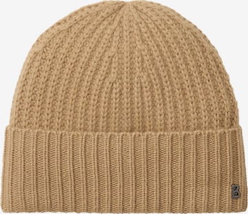 BOGNER Mütze 'Rex' in Beige: Vorderseite