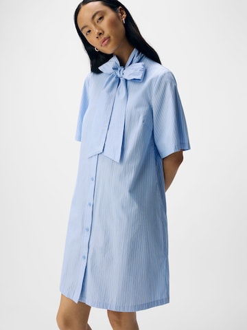 Abito camicia di OBJECT in blu