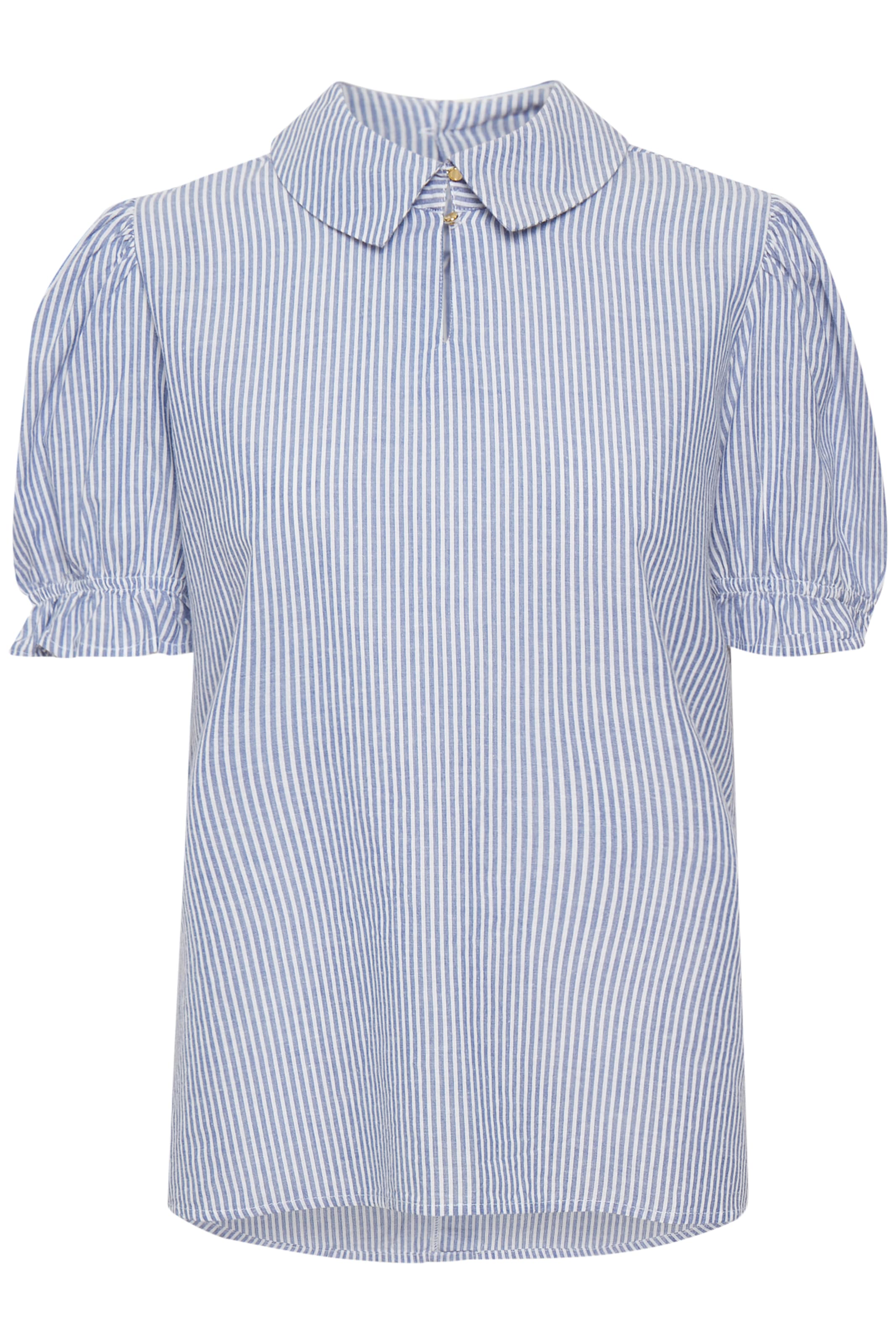 Camicia da donna 'Olena' di CULTURE in blu: frontale