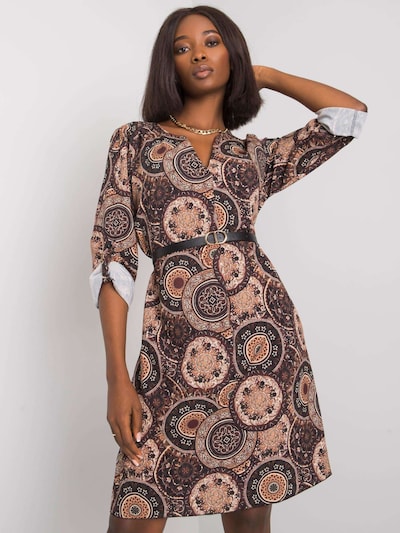 Madnezz House Kleid in braun, Produktansicht