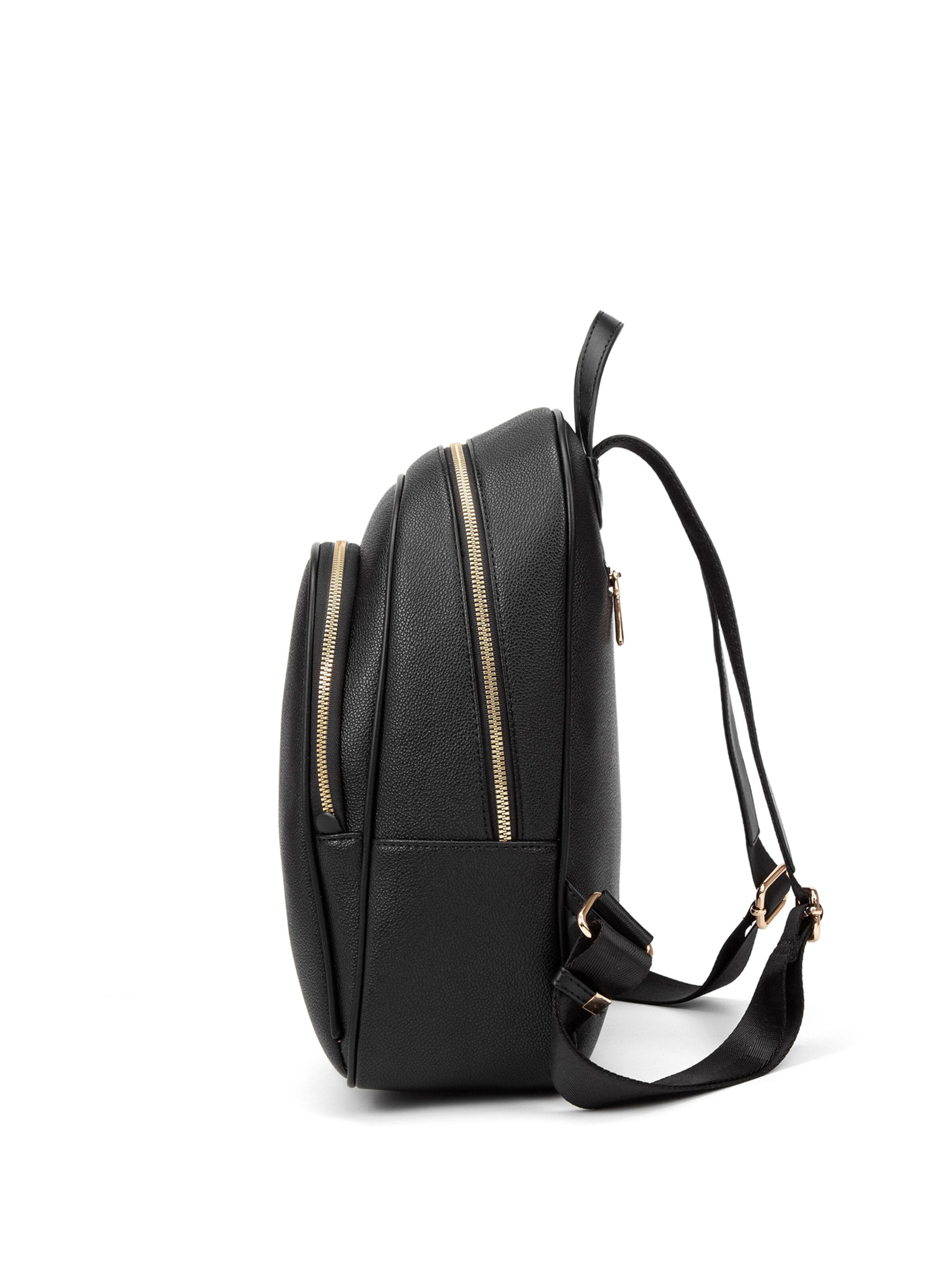 Zaino 'Zaino Donna Vegan Leather con Zip e Tasche - Diana & Co Firenze' di Diana&Co. in nero