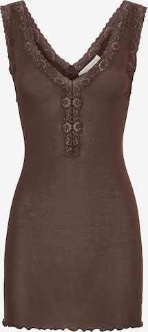 Haut 'Lacey' Seamless Basic en marron : devant