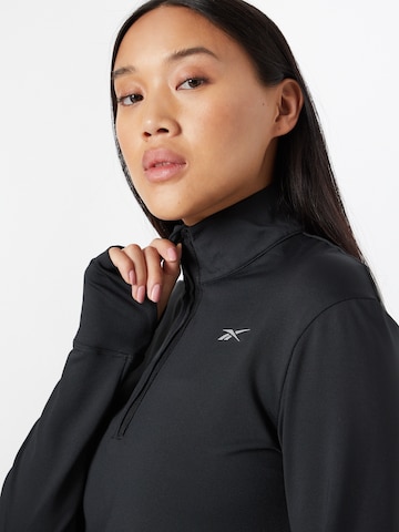 Reebok Sportief sweatshirt in Zwart