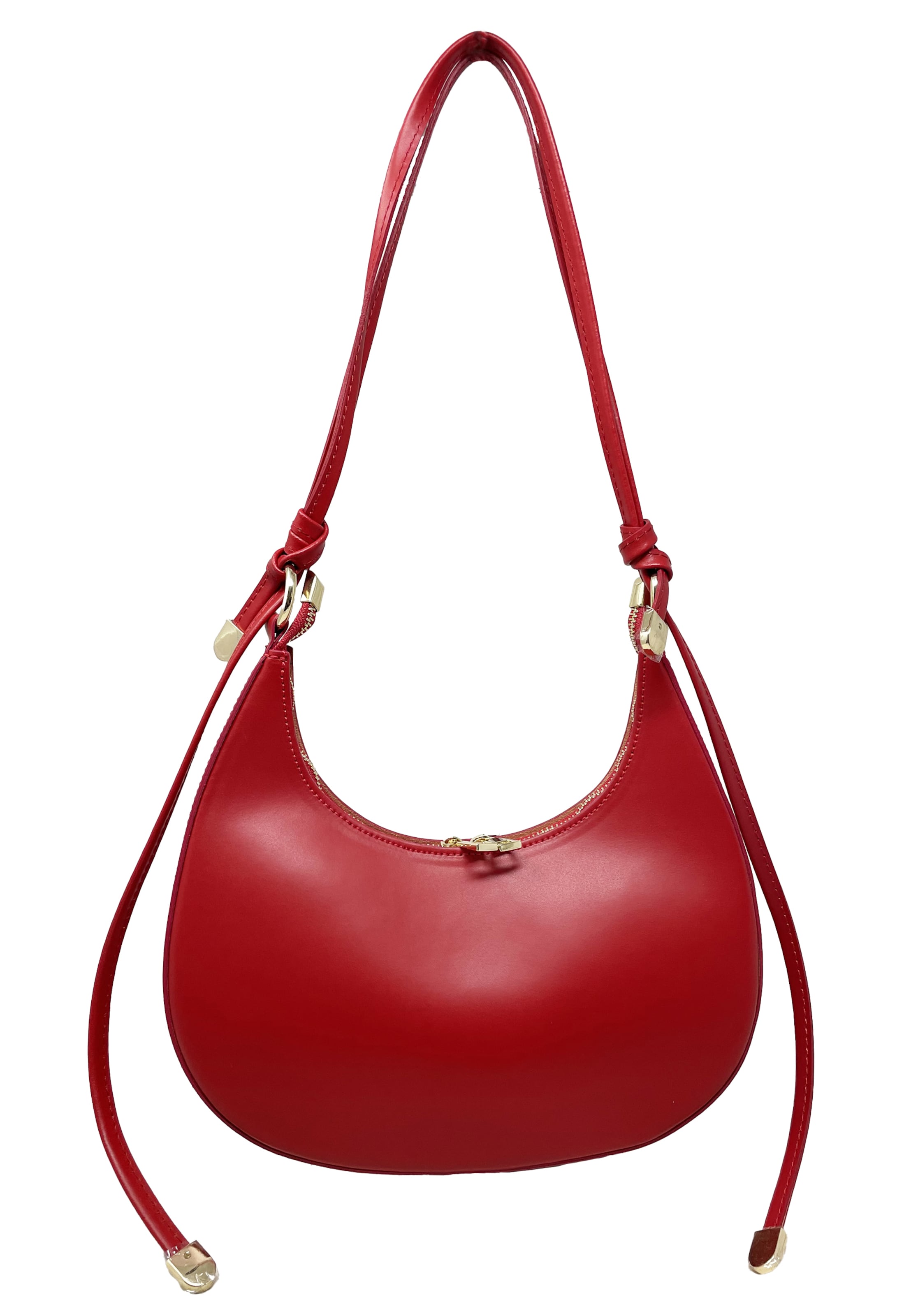 CHICCA BORSE Schoudertas in Rood: voorkant