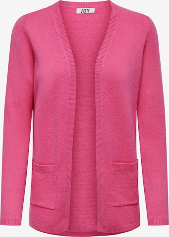 JDY Knit Cardigan 'MARCO' in Pink: front