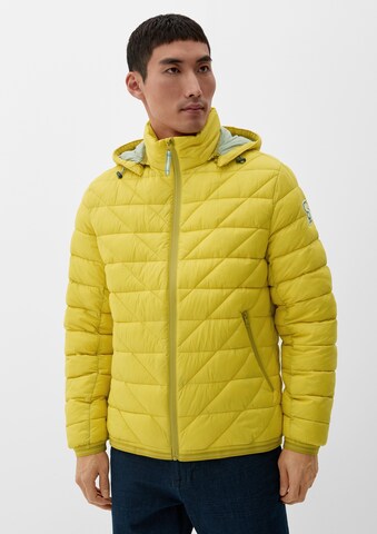 s.Oliver Jacke in Gelb: Vorderseite