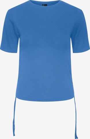 PIECES Tričko 'NEORA' – modrá: přední strana