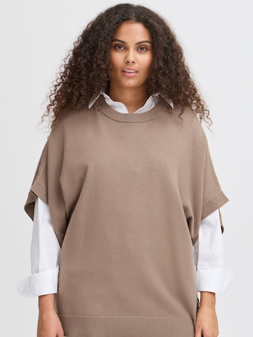 Pull-over 'Sally' Fransa en marron : devant