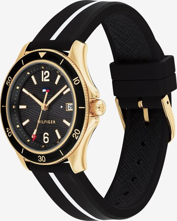 TOMMY HILFIGER Uhr in Schwarz