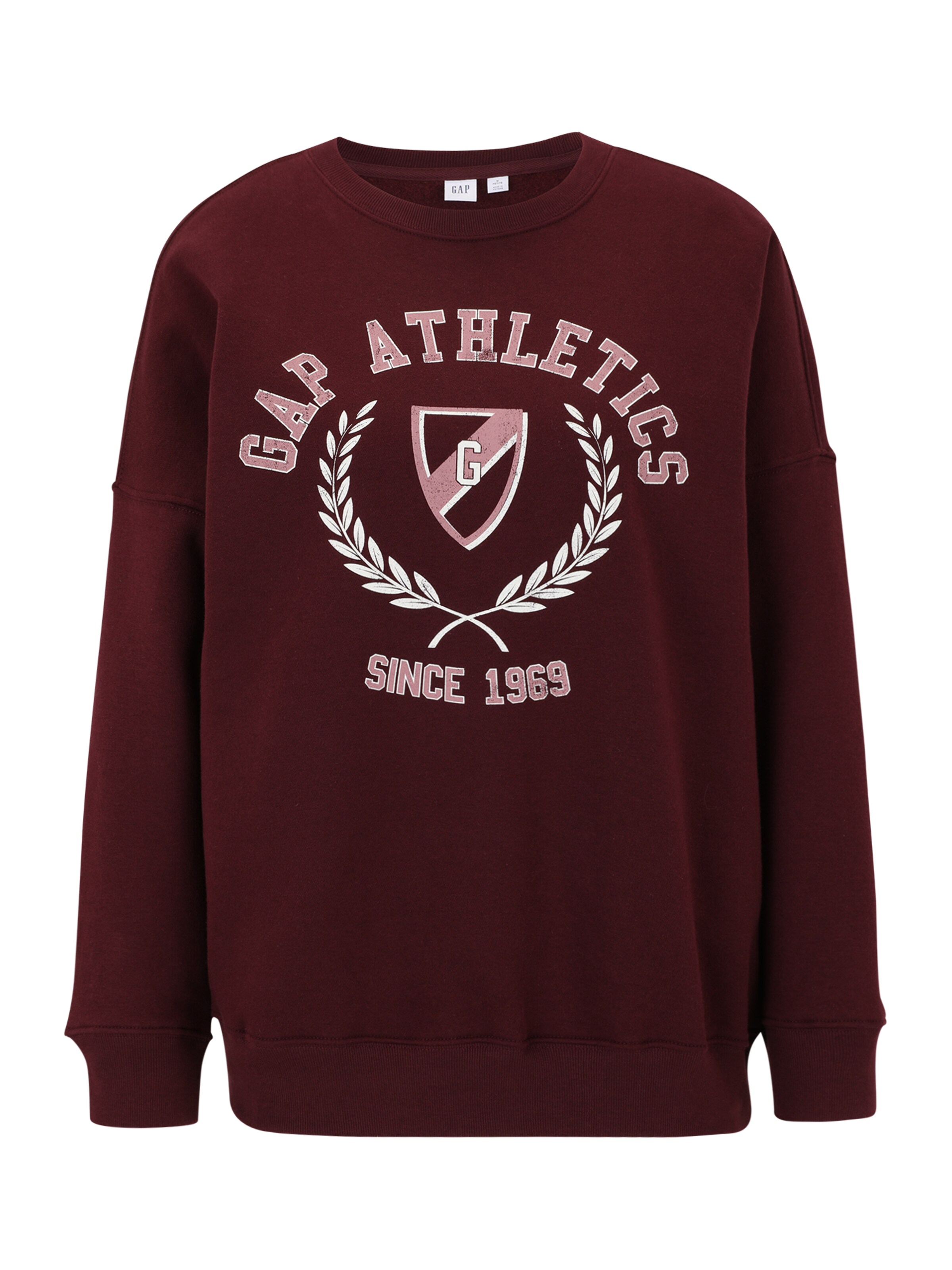 Gap Petite Sweatshirt in Red: front