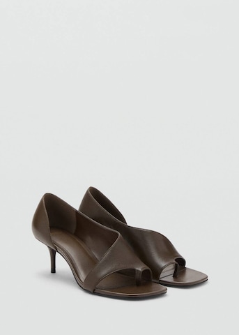 MANGO Sandalette 'Carto' in Grün