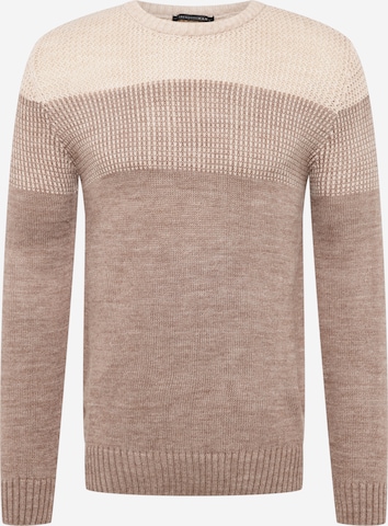 Trendyol Sweater in Beige: front