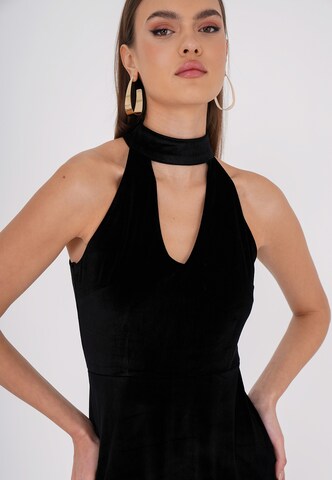 FRESHLIONS Minikleid 'Lolie' in Schwarz