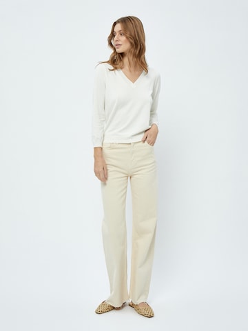 Pullover 'Milla' di minus in bianco