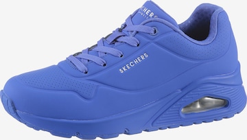Baskets basses 'Uno Stand On Air' SKECHERS en bleu : devant