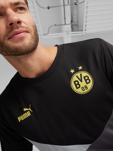 PUMATehnička sportska majica 'BVB' - siva boja