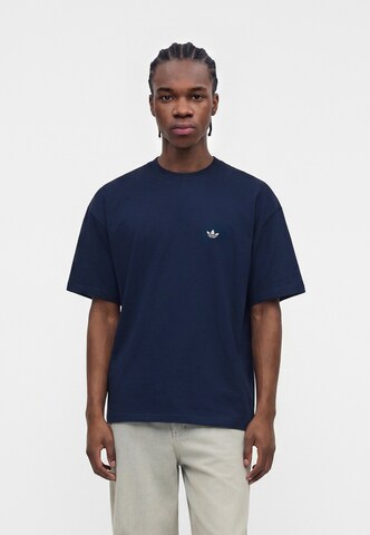 ADIDAS ORIGINALS Футболка 'Trefoil Essentials' в Синий: спереди