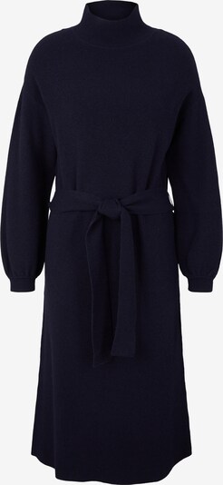 TOM TAILOR Knitted dress in Navy, Item view