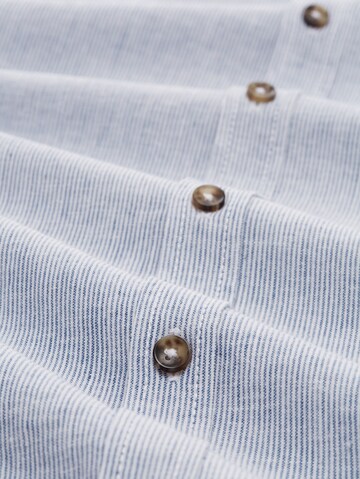 TOM TAILOR Regular fit Button Up Shirt in Blue