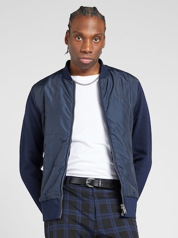 HUGO BOSS Between-Season Jacket 'Skiles 42' in Blue: front